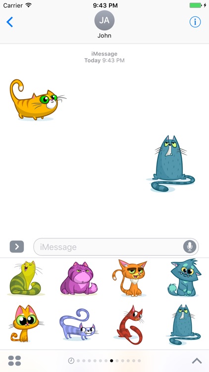 Cartoon Cat Sticker Vol 02