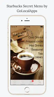secret menu starbucks edition free iphone screenshot 1