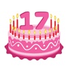 Birthday Cakes Sticker for iMessage #1