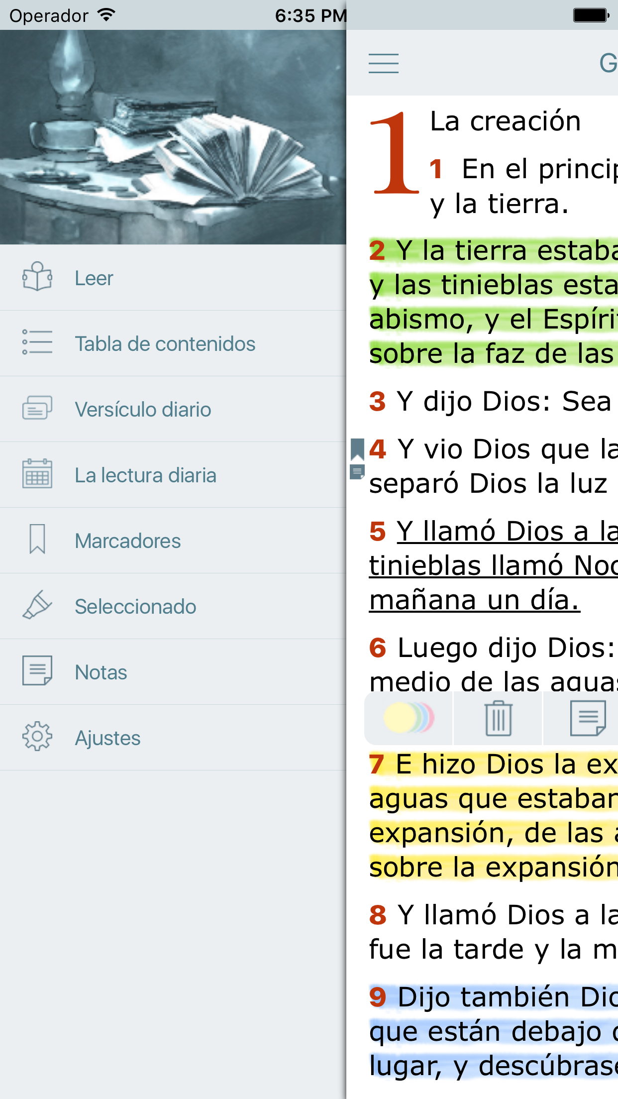 La Biblia Hablada Offline en Español. Reina Valera