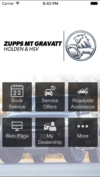 How to cancel & delete Zupps Mt Gravatt Holden & HSV from iphone & ipad 1