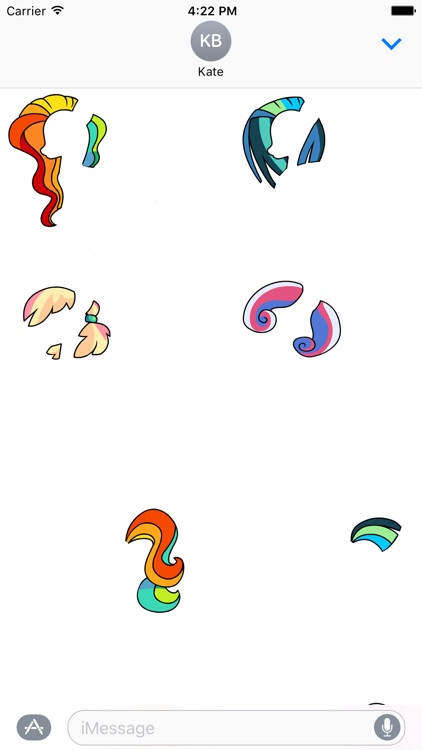 Unicorn Pegasus Pony Stickers screenshot-3