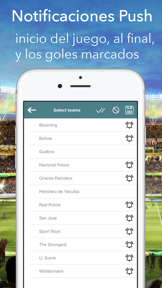 Bolivia Professional Football League LFPB screenshot