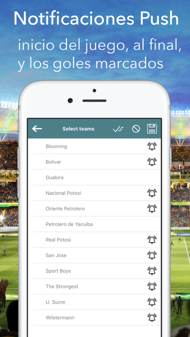 Screenshot #3 pour Bolivia Professional Football League LFPB