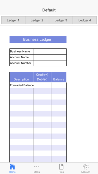 Pocket Ledger Screenshot