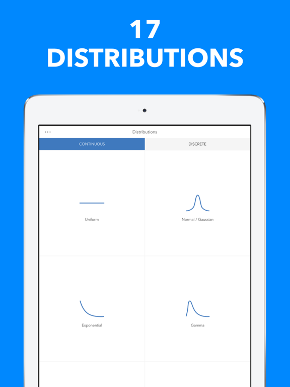 Screenshot #4 pour Probabilities of Statistical Distributions
