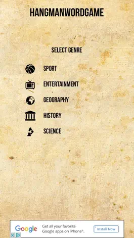 Game screenshot The Hangman Word Game apk
