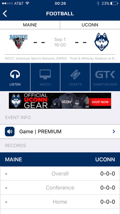 UConn Huskies Gameday LIVE