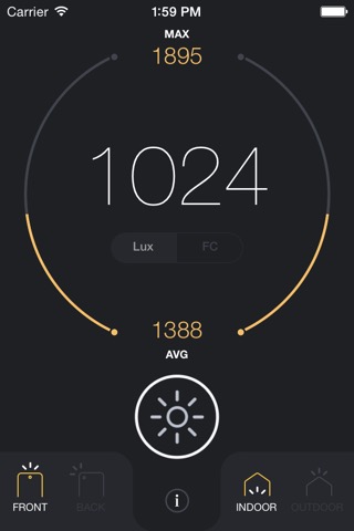 Light Meter - lux and foot candle measurement toolのおすすめ画像2