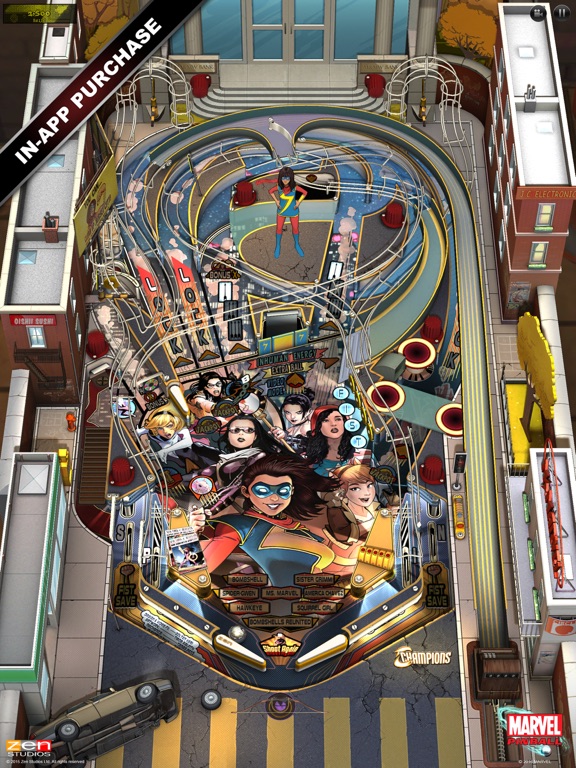 Screenshot #2 for Marvel Pinball