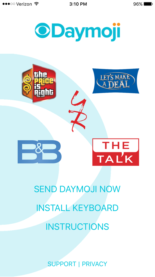 CBS Daytime Daymoji Keyboard - 1.09 - (iOS)