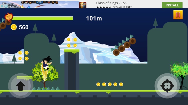 Super Fighting Runner Game for Dragon Ball Z fans