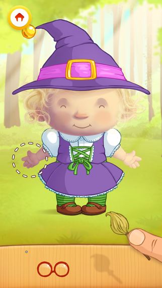 Screenshot #2 pour Dress Up : Contes De Fées - Activités de dessin et puzzle de déguisement de monde fantastique pour les garçons et les filles de PlayToddlers
