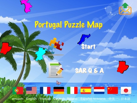 Portugal Puzzle Map screenshot 3