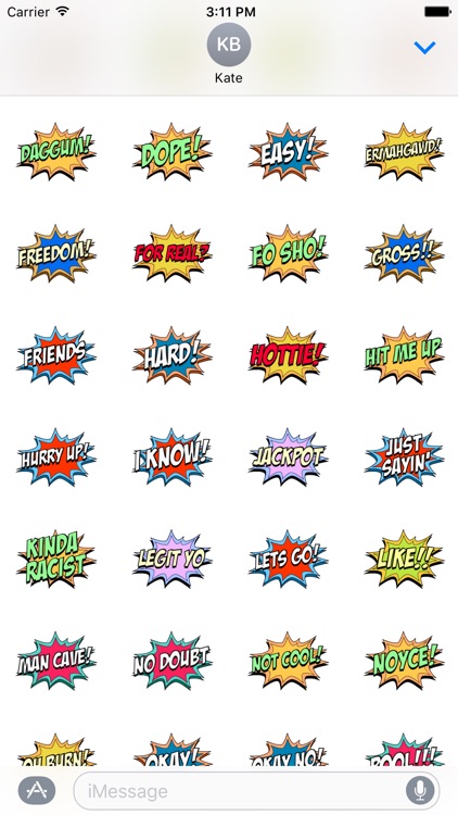 Phrase Stickers