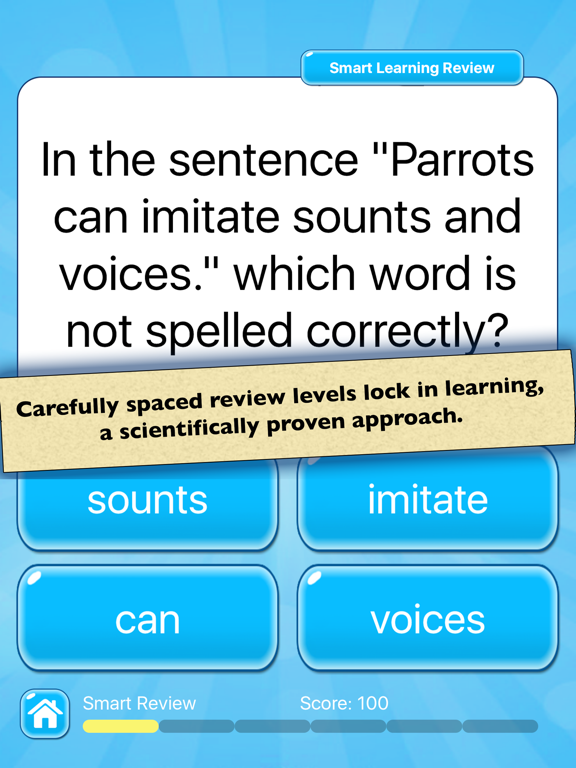 Screenshot #4 for Language Arts Grade 1 for Elementary School