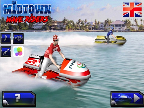 MidTown Wave Riders - Free 3D Jet Ski Racing Gameのおすすめ画像1