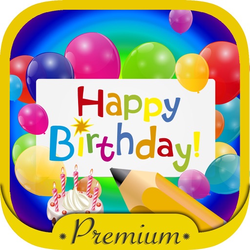 Happy Birthday Cards & Frames –  Premium icon