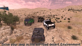 Desert Off-road Jeep Racing 3D Mountains Climb screenshot