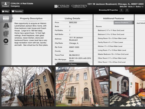 CONLON/Christie’s Real Estate for iPad screenshot 4