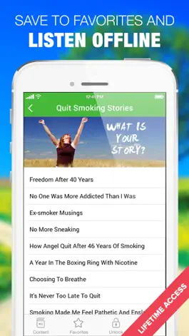 Game screenshot Stop Smoking Personal Stories of Success Quit Now hack