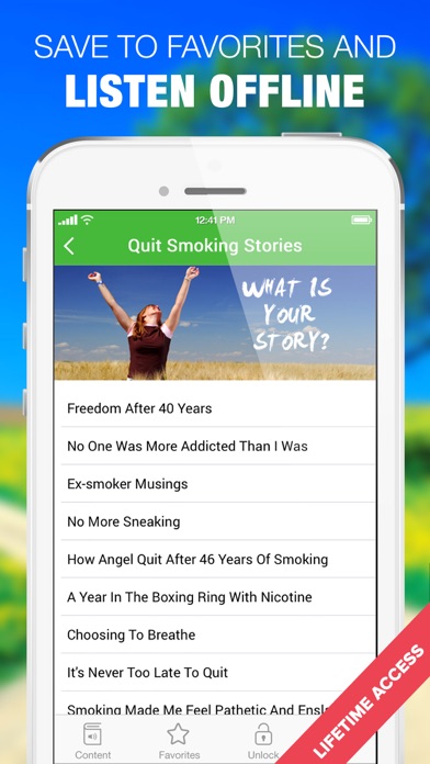 Screenshot #3 pour Stop Smoking Personal Stories of Success Quit Now