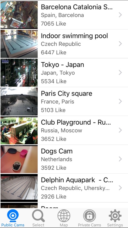 Webcams Viewer - Live Video Surveillance IP Cams