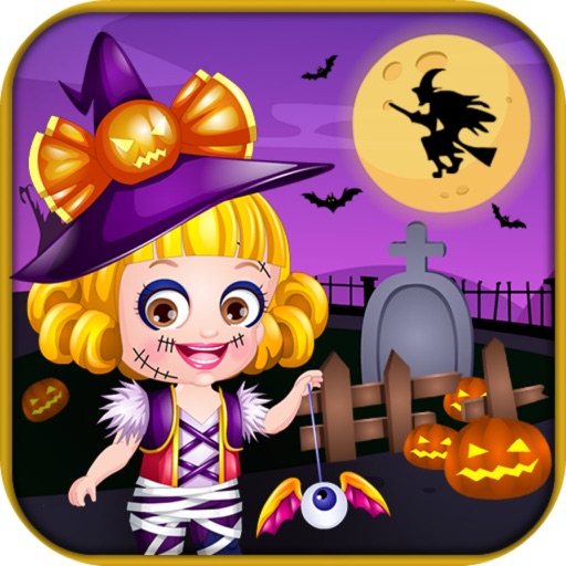 Baby Halloween Dressup - Colors Night Icon