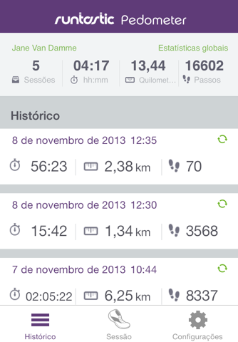 Pedometer Step Counter PRO by Runtastic screenshot 3