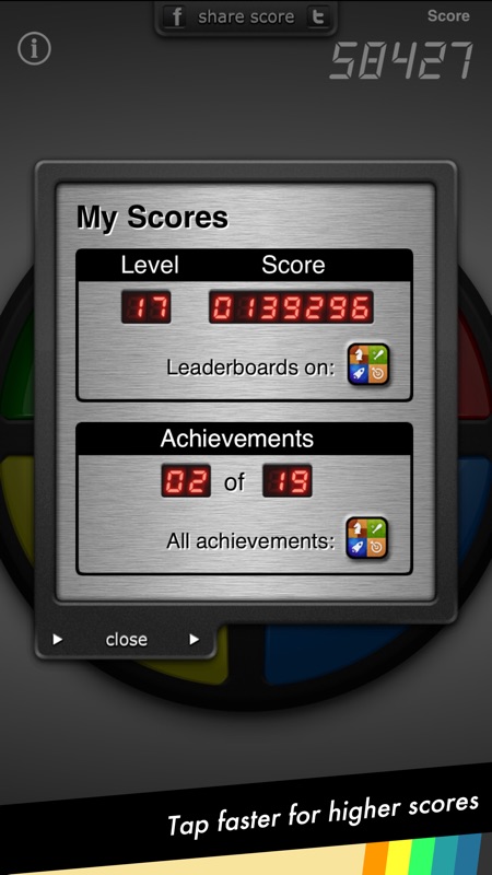 iMimic: 80's Vintage Electronic Memory Game screenshot 4
