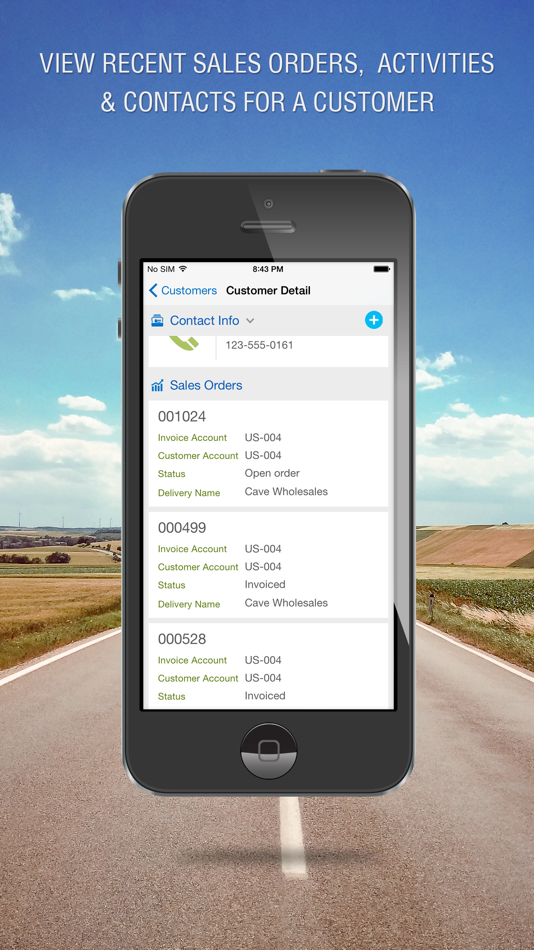 #3. DynAX App for Dynamics AX CRM (iOS) โดย: Folio3 Software Inc.
