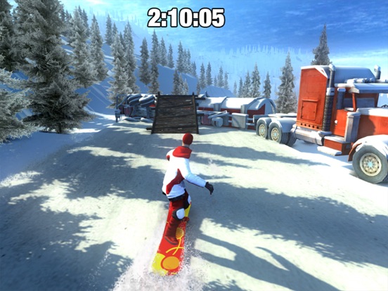 Screenshot #6 pour Downhill Snowboard 3D Winter Sports Free