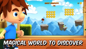 Hopper Steve - platformer games in adventure world screenshot #3 for iPhone