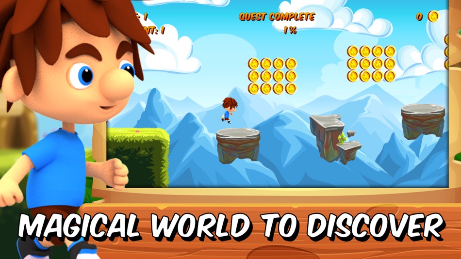 #3. Hopper Steve - platformer games in adventure world (iOS) 由: Volkan Kutlubay