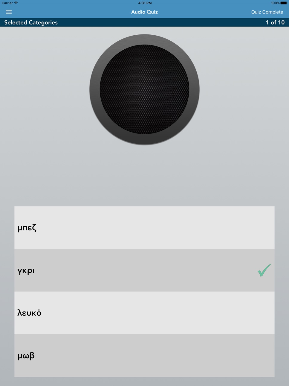 iPad screenshot