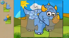 Game screenshot My baby first dino: dinosaur puzzle game for kids hack