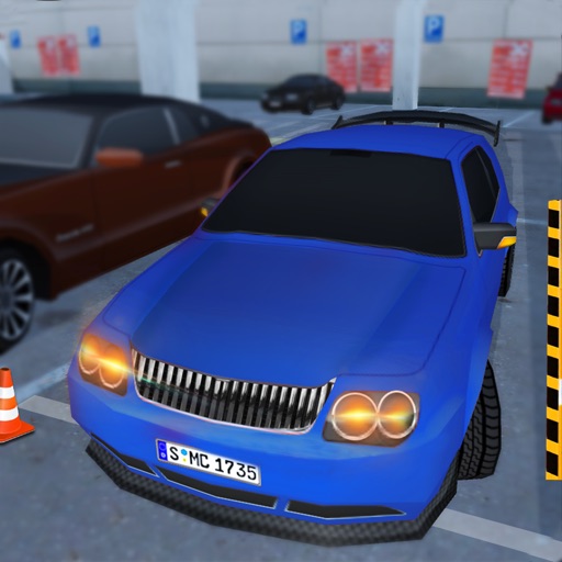 Multi-Level Parking Mania Game - Car Driving Test with Impossible Challenges Icon