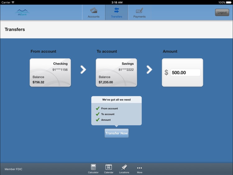 mBank Mobile for iPad screenshot-3