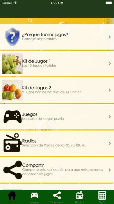 Jugos Para Bajar De Peso Screenshot 3 - AppWisp.com Jugos Para Bajar De Peso Screenshot 3 - AppWisp.com