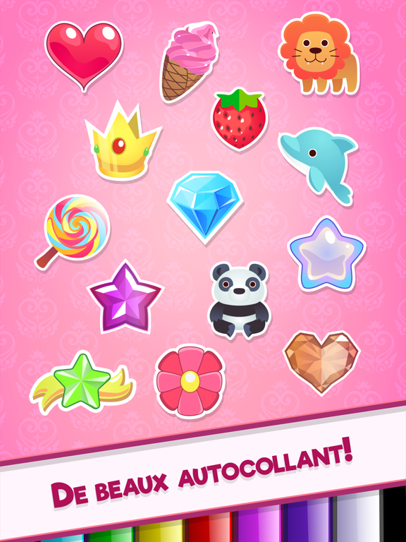 Screenshot #5 pour My Coloring Book: Girls - Jeu de Dessin Amusant