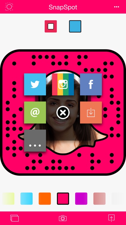 SnapSpot - snapcode generator for Snapchat screenshot-4