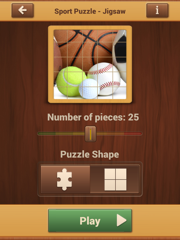 Real Sport Puzzle Games - Fun Jigsaw Puzzles iPad screenshot