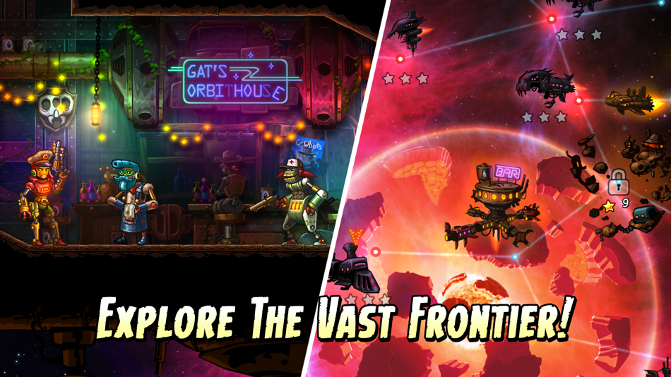 #3. SteamWorld Heist (iOS) Ved: Image & Form International AB