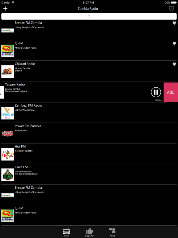 Zambia Radio - ZM Radio iPad screenshot