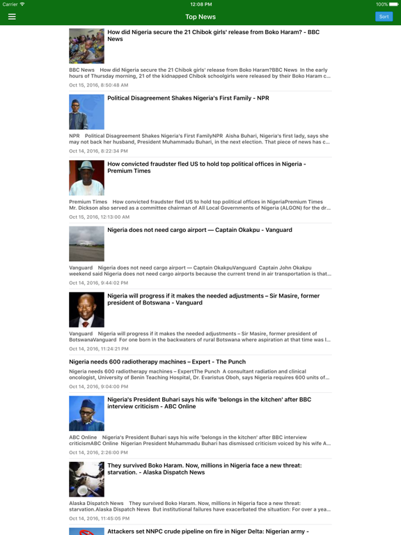 Screenshot #4 pour Nigeria News Today Free - Naija Headlines & Videos