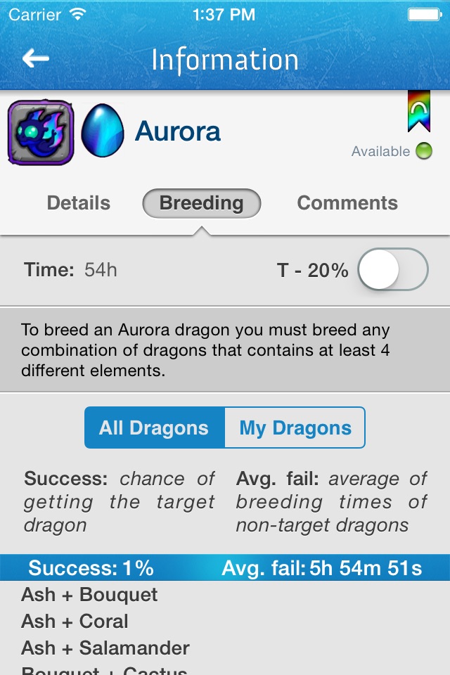 DragonBreed for DragonVale screenshot 3