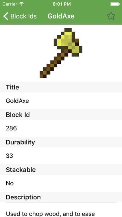 block ID Best data for minecraft PE