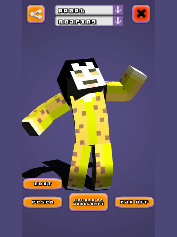 Screenshot #6 pour Skin Creator & Painter Studio 3D for Minecraft PC
