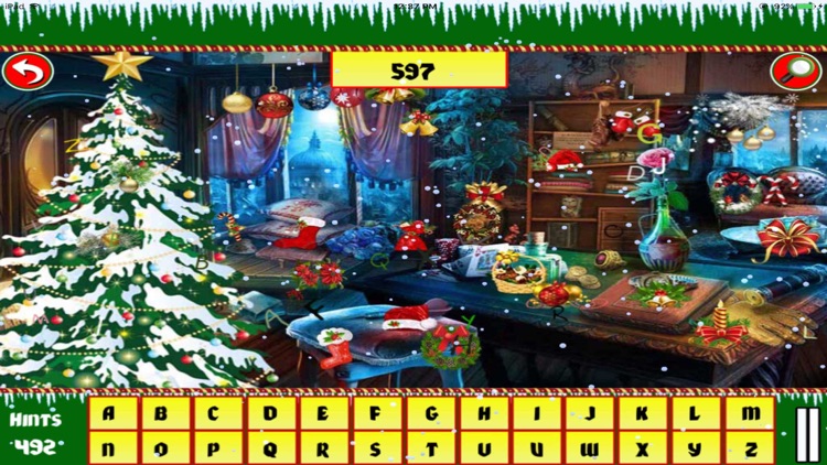 Christmas Hidden Objects:Free Hidden Alphabets screenshot-4