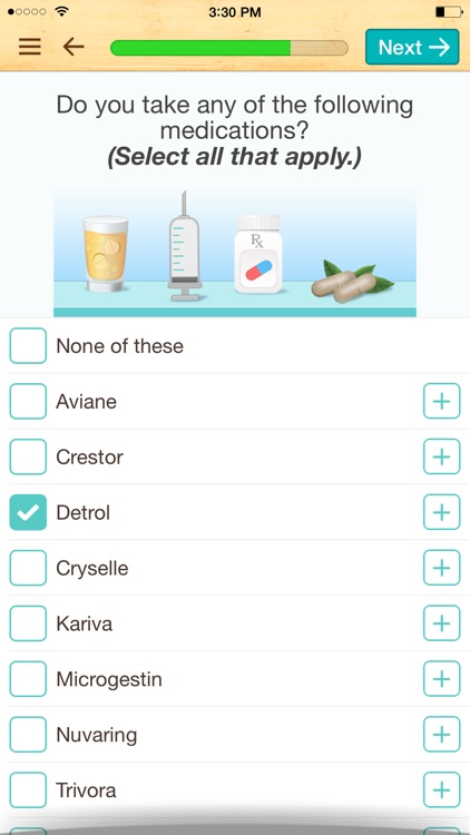 Tonic Health for iPhone